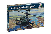 AH-64 D APACHE LONGBOW. Сборная модель вретолета в масштабе 1/72. ITALERI 080