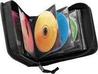 Портативний кейс сумка для дисків 24 CD, DVD HOLDER