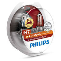 Лампа PHILIPS - H7 12V 55W +130% X-TREME VISION G-FORCE 12972XVGS2