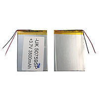 №06.9 Акумуляторна батарея для планшета Li-ion 3,7 V 3500mAh (5mm*75mm*95mm)