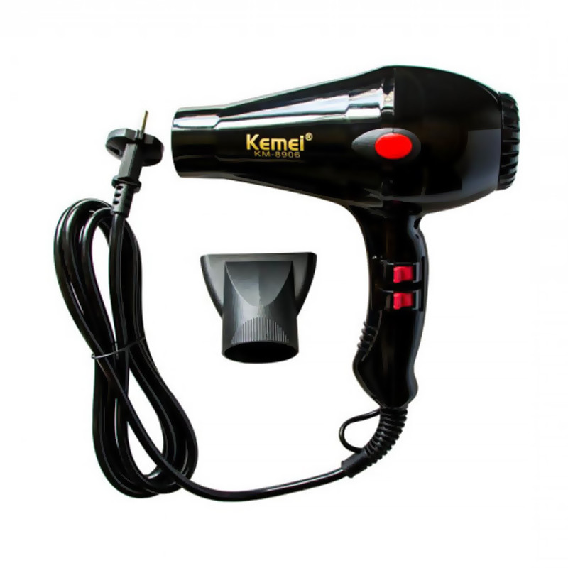 Фен для волосся Kemei KM-8906 3000W з іонізацією