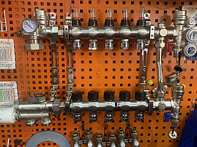 Колектор для теплої підлоги RAFTEC Німеччина 2 виходи