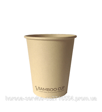 Стакан ЕКО бамбуковий BAMBOO 270 мл. 50 шт., фото 1