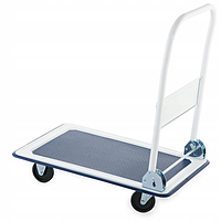 Візок платформний Тачка для перевозки грузов 150кг Тележка на колесах Тележка магазинна Возик ручний Кравчучка
