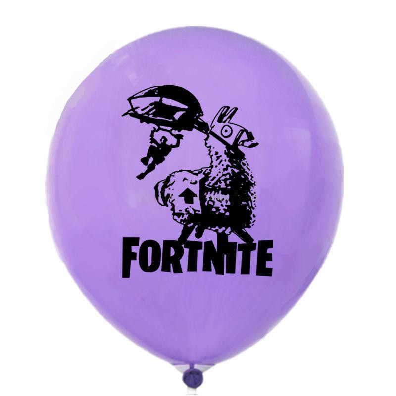 Надувний кулька повітряний Fortnite фіолетовий
