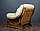 Класичний шкіряний диван "Грізлі" і шкіряні м'які крісла для вітальні, фото 5