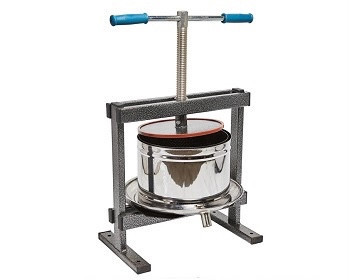 Прес ручний для соку "Вилен" 15 л + кожух (неіржавка сталь)