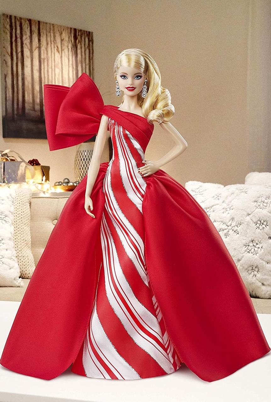 Кукла Барби коллекционная 2019 праздничная Barbie блондинка, Mattel - фото 5 - id-p1247923299