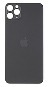 Задня кришка для iPhone 11 Pro Max, сіра, Space Gray, оригінал , в комплекті скло камери