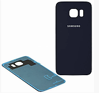 Задняя крышка для Samsung G920F Galaxy S6, синяя, оригинал