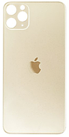 Задняя крышка для iPhone 11 Pro Max, золотистая, высокого качества