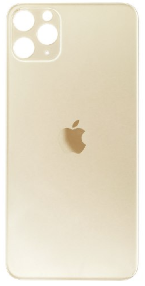 Задня кришка для iPhone 11 Pro Max, золотиста, високої якості