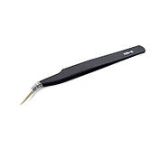 Пінцет антистатичний вигнутий ESD-15, фото 3