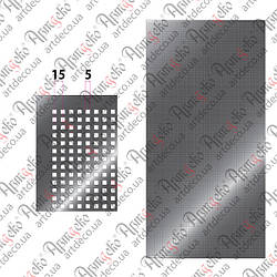 Перфорований лист 1000х2000х0,8х5х5х15 69.050