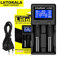 LiitoKala Lii-PD2 - Универсальное зарядний пристрій для Li-ion/LiFePO4/IMR/Ni-Mh/Ni-Cd з великим дисплеєм