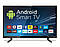 Телевізор Самсунг 55 дюймів, Smart TV Android 9, Wi-Fi, тюнер T2 Роздільна здатність — 3840 × 2160 (Ultra HD 4K), фото 2
