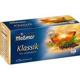 Чай Messmer Чорний Байховий Klassik 25s 43 g