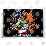 Друк їстівного фото — Вафельний папір — Марвел No8, фото 5