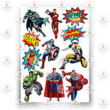 Друк їстівного фото — Вафельний папір — Марвел No8, фото 2