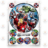 Друк їстівного фото — Вафельний папір — Марвел No8, фото 6