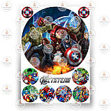 Друк їстівного фото — Вафельний папір — Марвел No8, фото 8