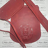 Клапан для рюкзака "Лев". Колір "Алий"., фото 2