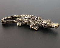 Статуетка «Крокодил», художнє лиття з бронзи.