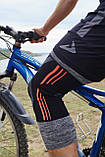 Наколінники Power System PS-6021 Knee Support Evo Black/Orange (пара) XL, фото 5