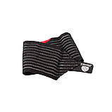 Кистьові бинти Power System PS-6000 Elastic Wrist Support Black/Red, фото 7
