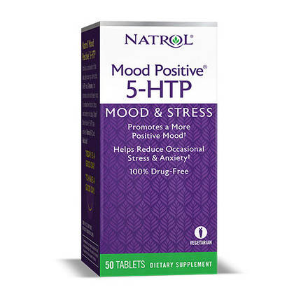 Natrol Mood Positive 5-HTP 50 таб, фото 2