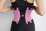 Пояс-корсет  для підтримки спини Power System PS-6031 Waist Shaper Pink S/M, фото 4
