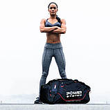 Спортивна сумка Power System PS-7010 Gym Bag Magna Black/Red, фото 4