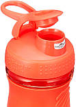 Шейкер спортивний (пляшка) BlenderBottle SportMixer Flip 20oz/590ml Coral, фото 7