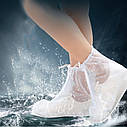 Дощовики для взуття, бахіли від дощу, чохли для взуття, фото 4