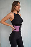 Пояс-корсет  для підтримки спини Power System PS-6031 Waist Shaper Pink S/M, фото 5