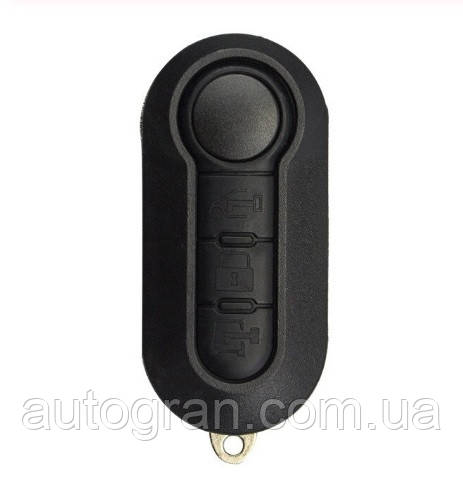 Корпус ключа Citroen Boxer Jumpy 3 кнопки, фото 1