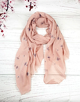 Тонкий шарф Fashion Амелия из вискозы 180*80 см фрезовый