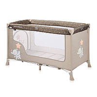 Манеж-кровать игровой Lorelli SR 1 L Beige Elephant бежевый