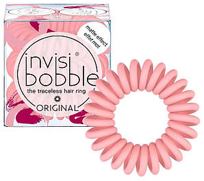 Гумки для волосся INVISIBOBBLE з колекції ORIGINAL Matte Me Myselfie and I матові рожеві 3шт/уп