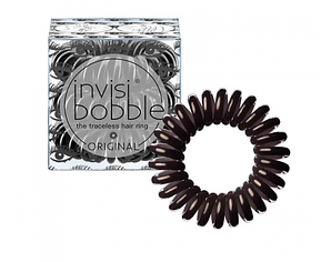 Резинки для волос INVISIBOBBLE коричнево-черный металлик 3шт/уп