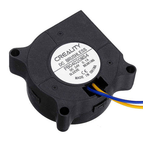 4020 blast fan (4020 drum fan 24V/L200 mm) Турбінний вентилятор 4020 24V/L200mm, фото 1