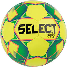 М’яч футзальний SELECT Futsal Attack (024) жовт/зелений, shiny