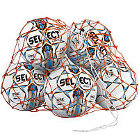 Сітка для м'ячів SELECT BALL NET (002) помаранчевий, 6/8 м'ячів