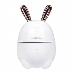 Зволожувач повітря і нічник 2в1 Humidifiers Rabbit білий