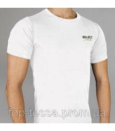 Термобілизна SELECT Compression T-Shirt with short sleeves 6900 біла p.M