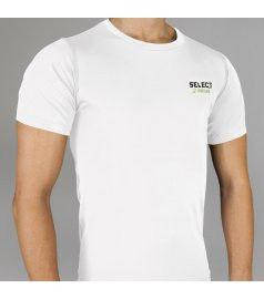 Термобілизна SELECT Compression T-Shirt with short sleeves 6900 біла p.M