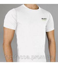Термобілизна SELECT Compression T-Shirt with short sleeves 6900 біла p.XXL