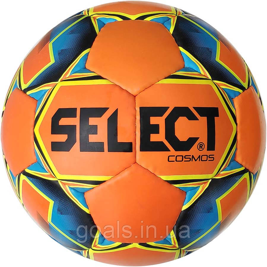 М'яч футбольний SELECT Cosmos Extra Everflex (012) помаранч/син р. 5
