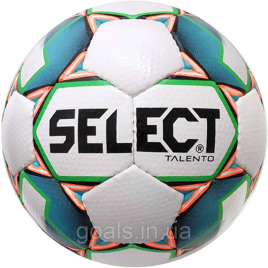 М'яч футбольний SELECT Talento (306) бел/зел, розмір 3