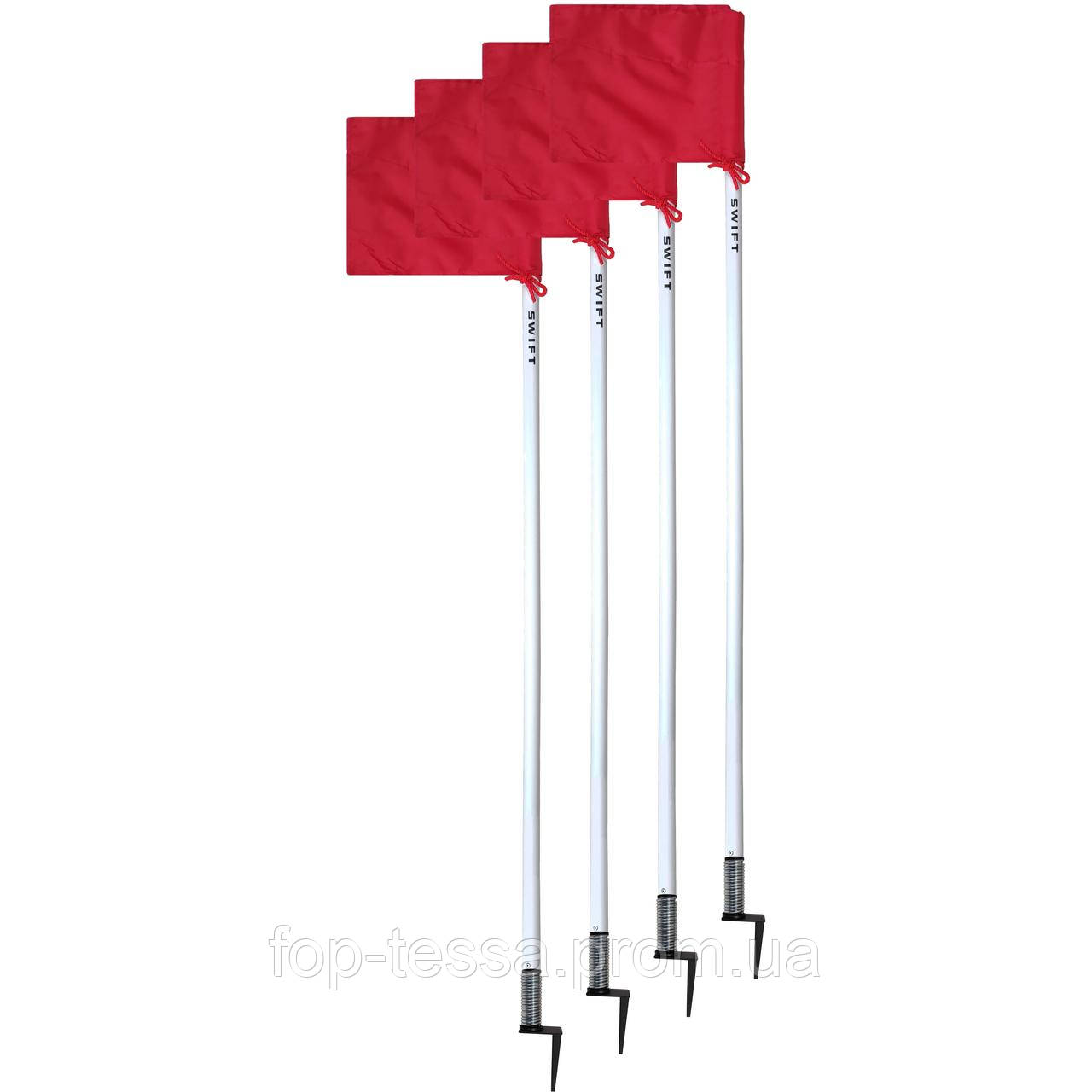 Прапори кутові SWIFT Corner Flag Flexi Racer, на пружині (4 шт)